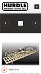 Mobile Screenshot of hurdlemachineworks.com